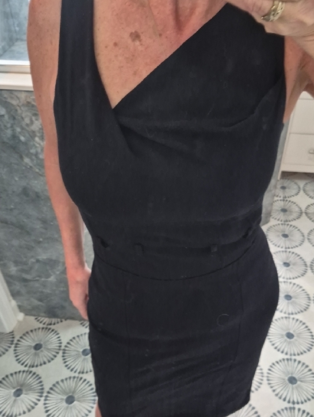 Cache' Contour Collection Classic  Sheath Dress - Picture 3 of 11